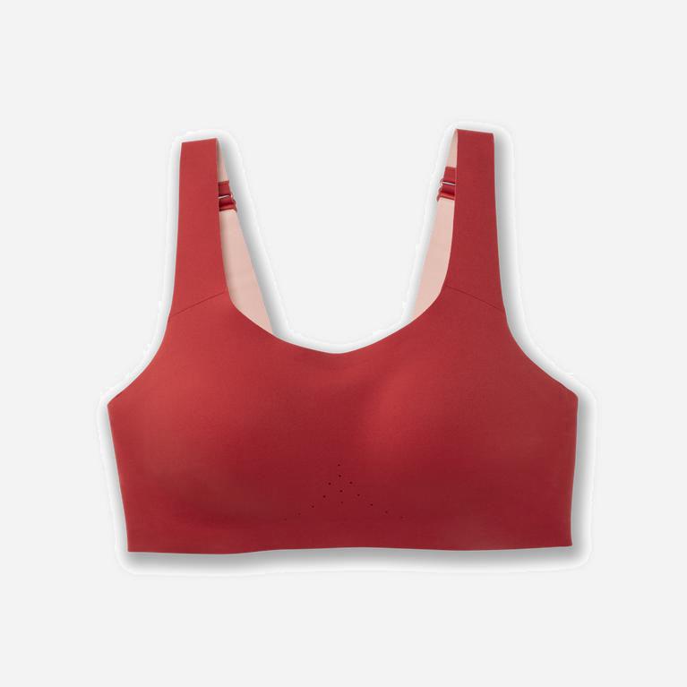 Brooks Dare Scoopback Womens Running Bra - Rosewood - Philippines (675831FMQ)